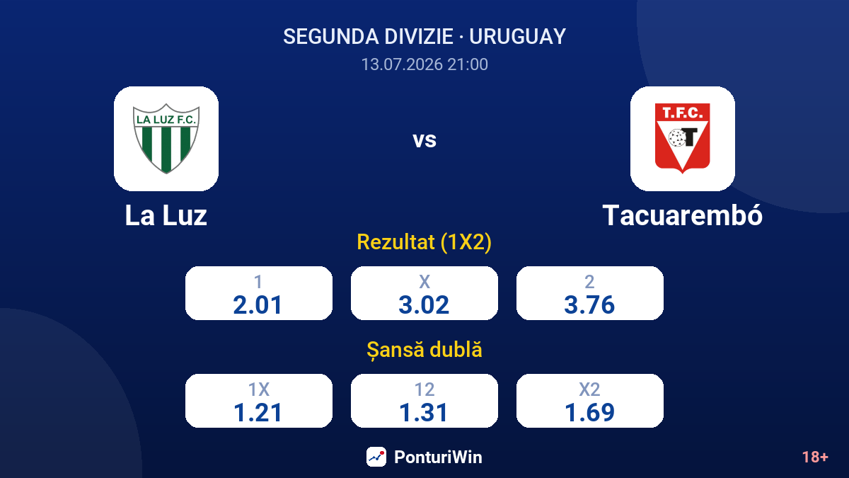 La Luz vs Tacuarembó — cote